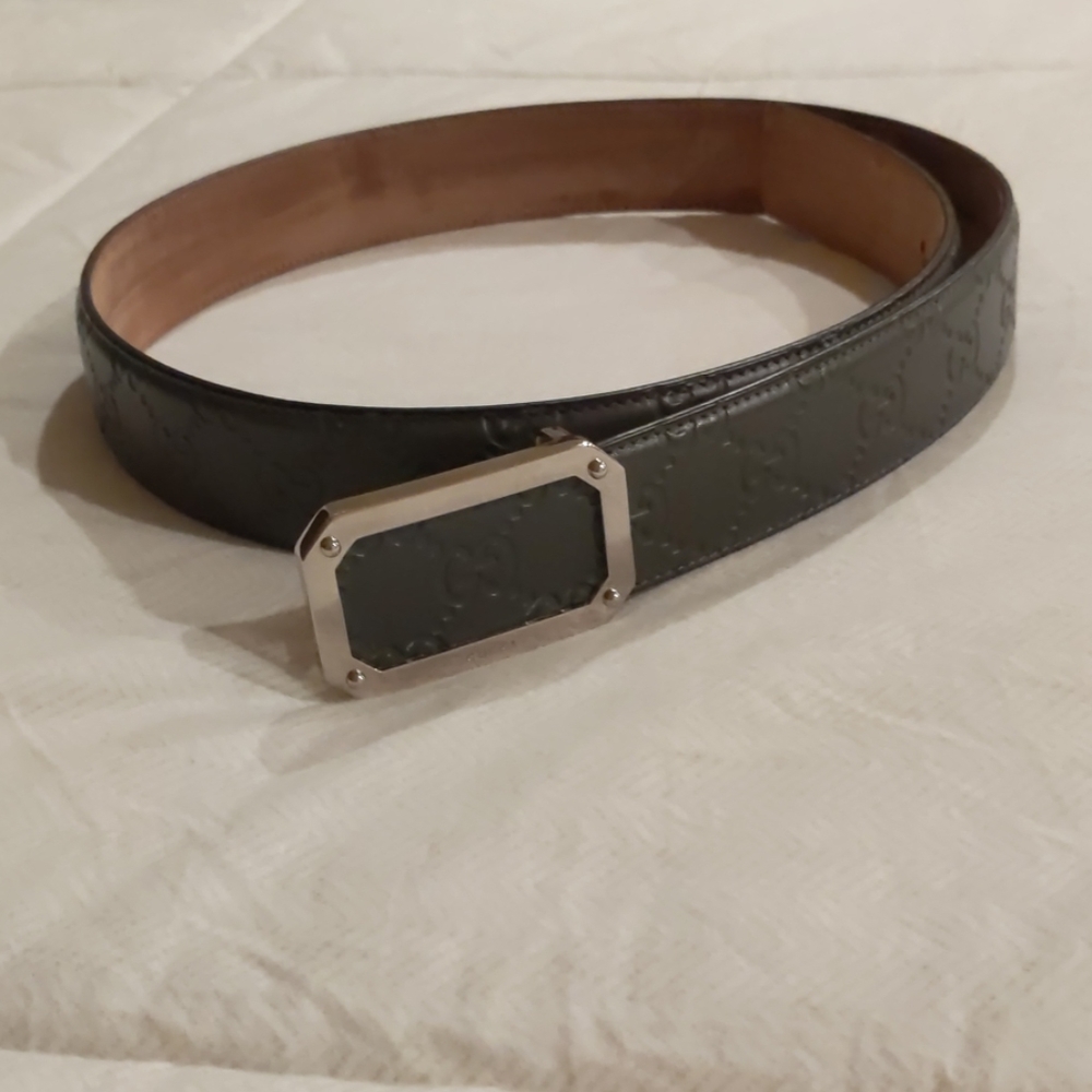 Men's/Women's Authentic Leather Gucci Belt